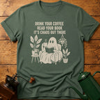 Coffee Read Book T-Shirt