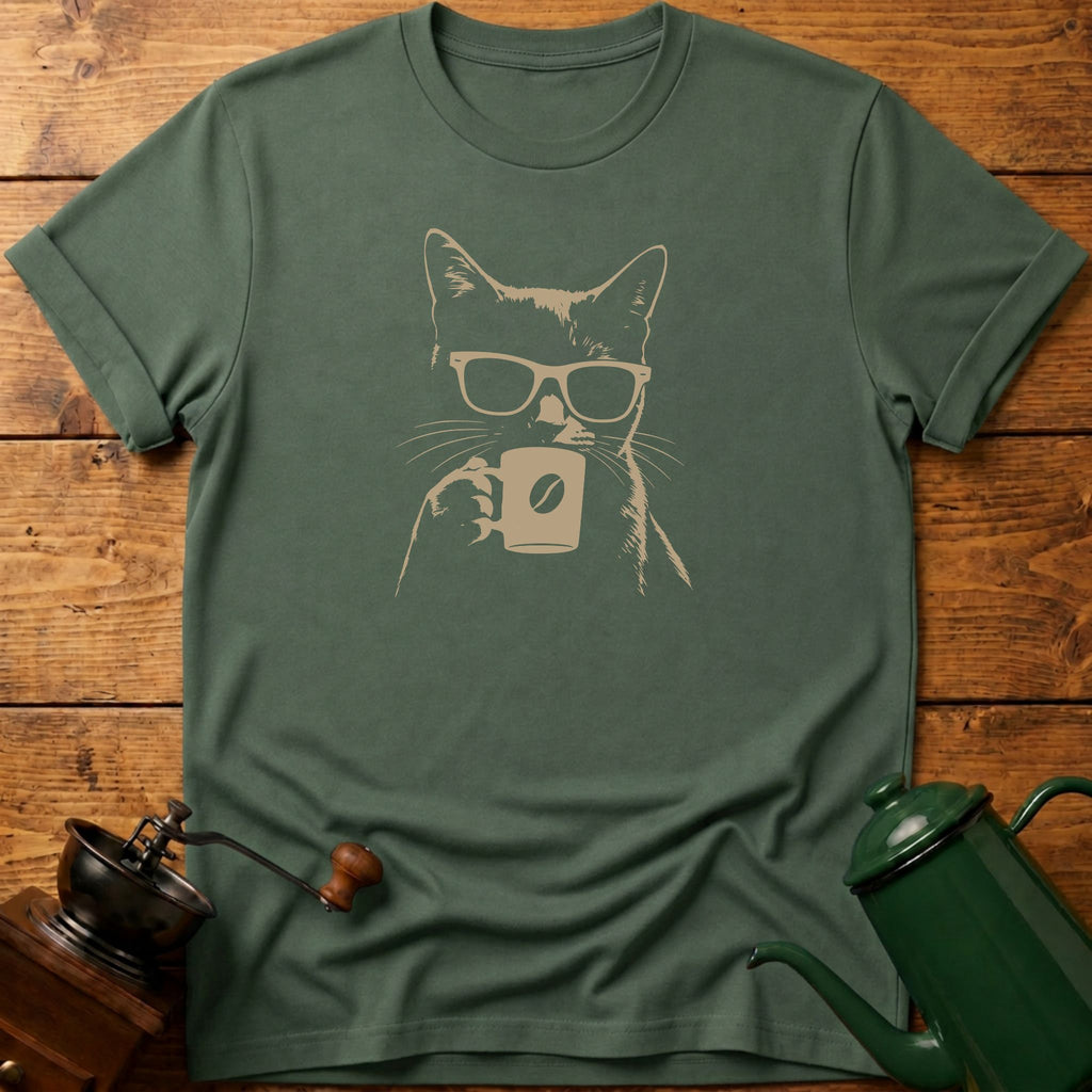 Coffee Kitty T-Shirt