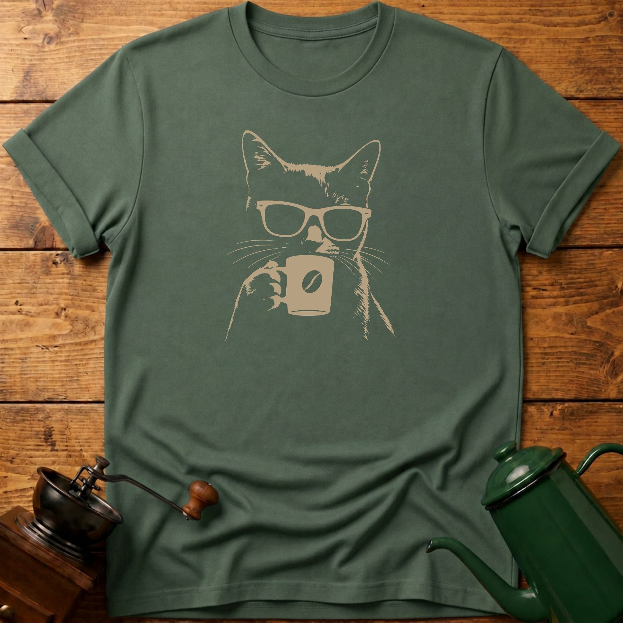 Coffee Kitty T-Shirt