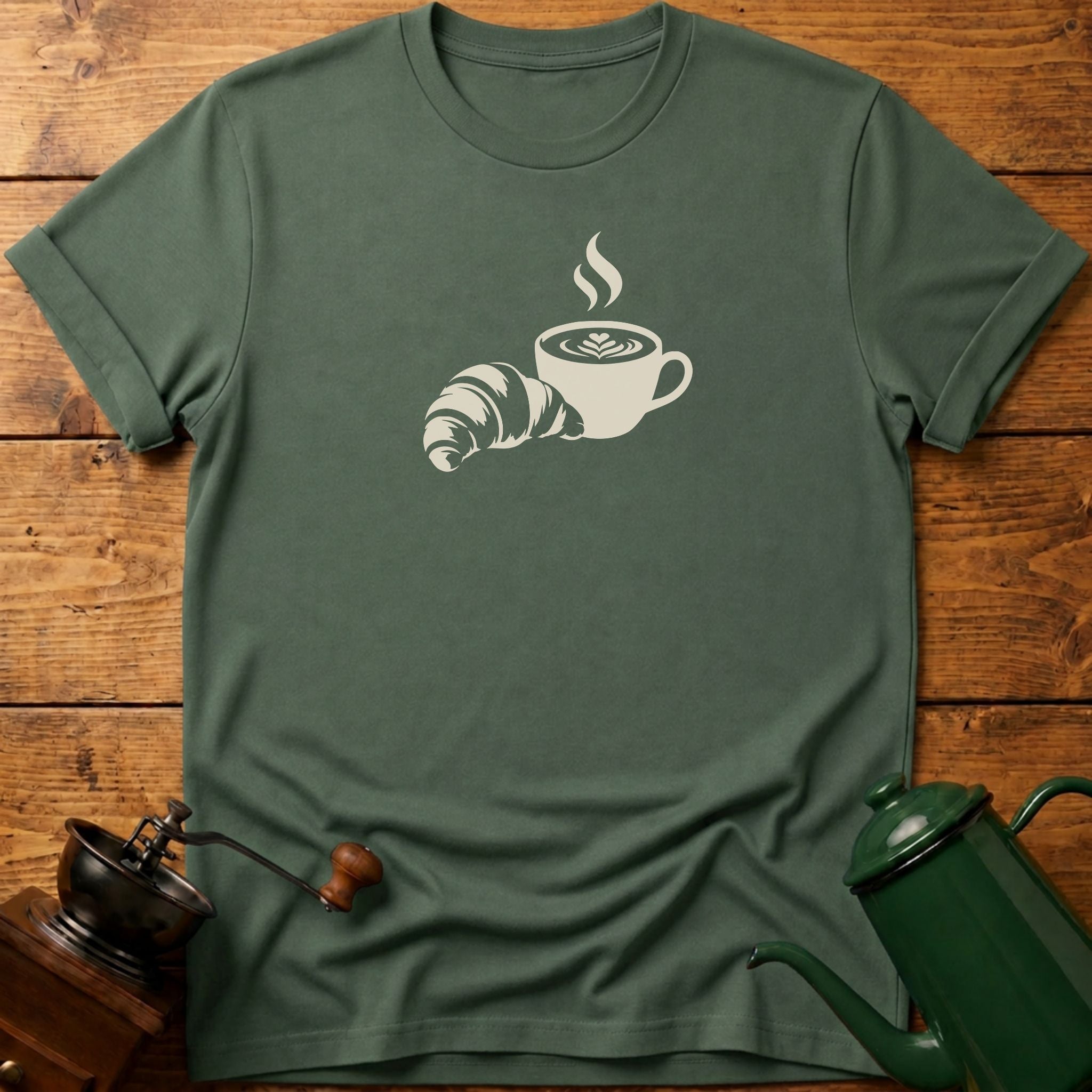 Coffee & Croissant T-Shirt
