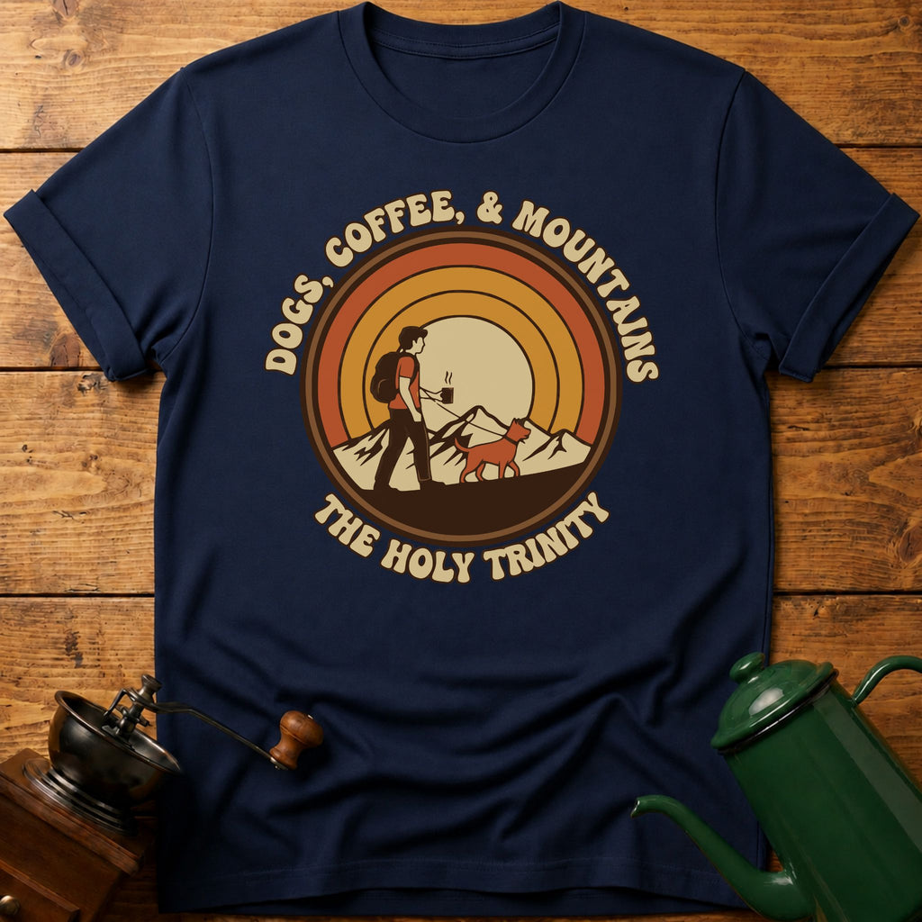 Coffee Dogs Mountains T-Shirt