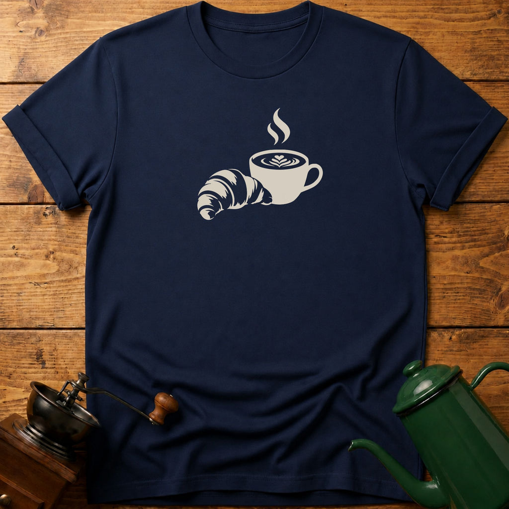 Coffee & Croissant T-Shirt