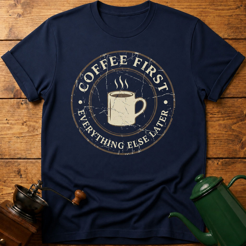 Coffee First T-Shirt