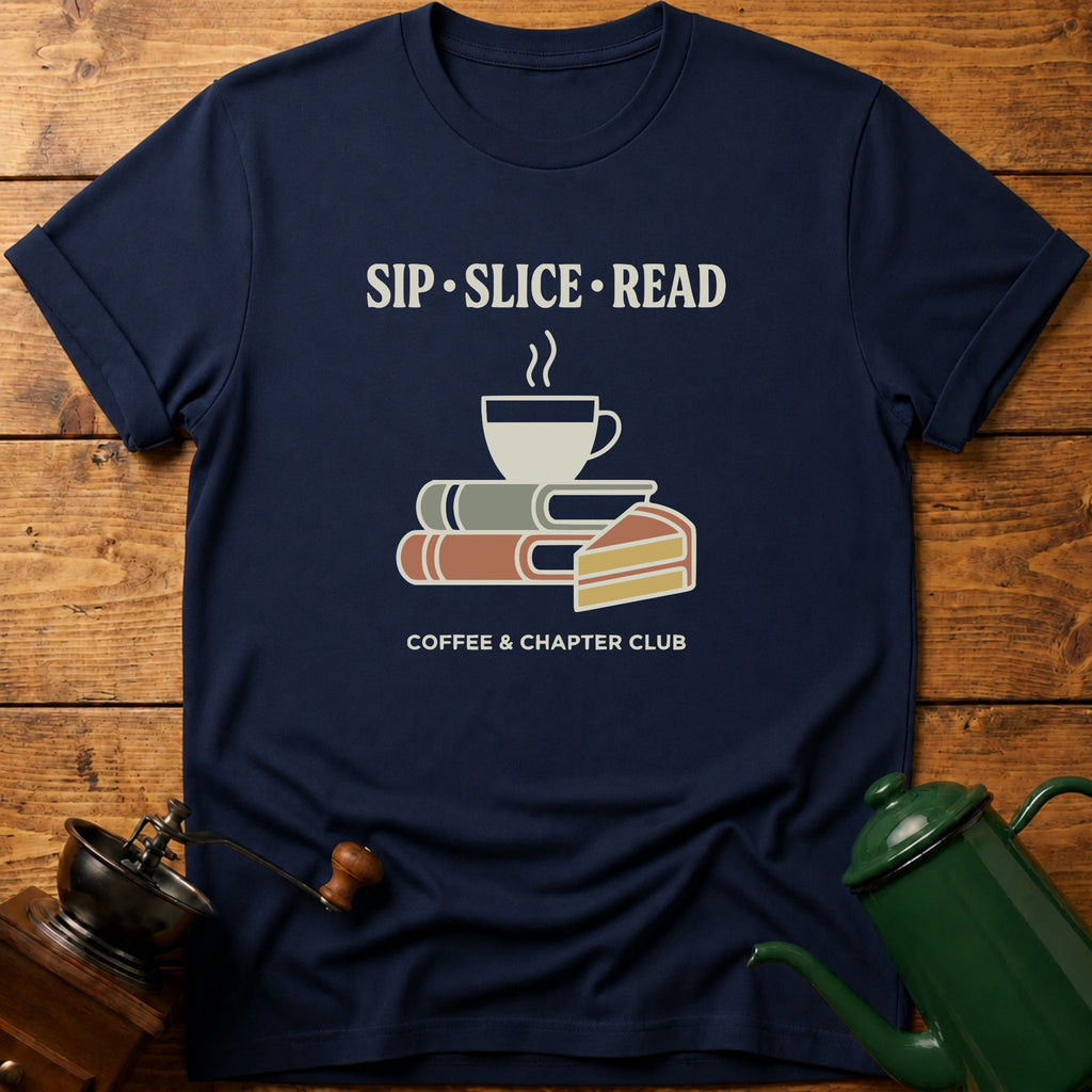 Sip Slice Read T-Shirt