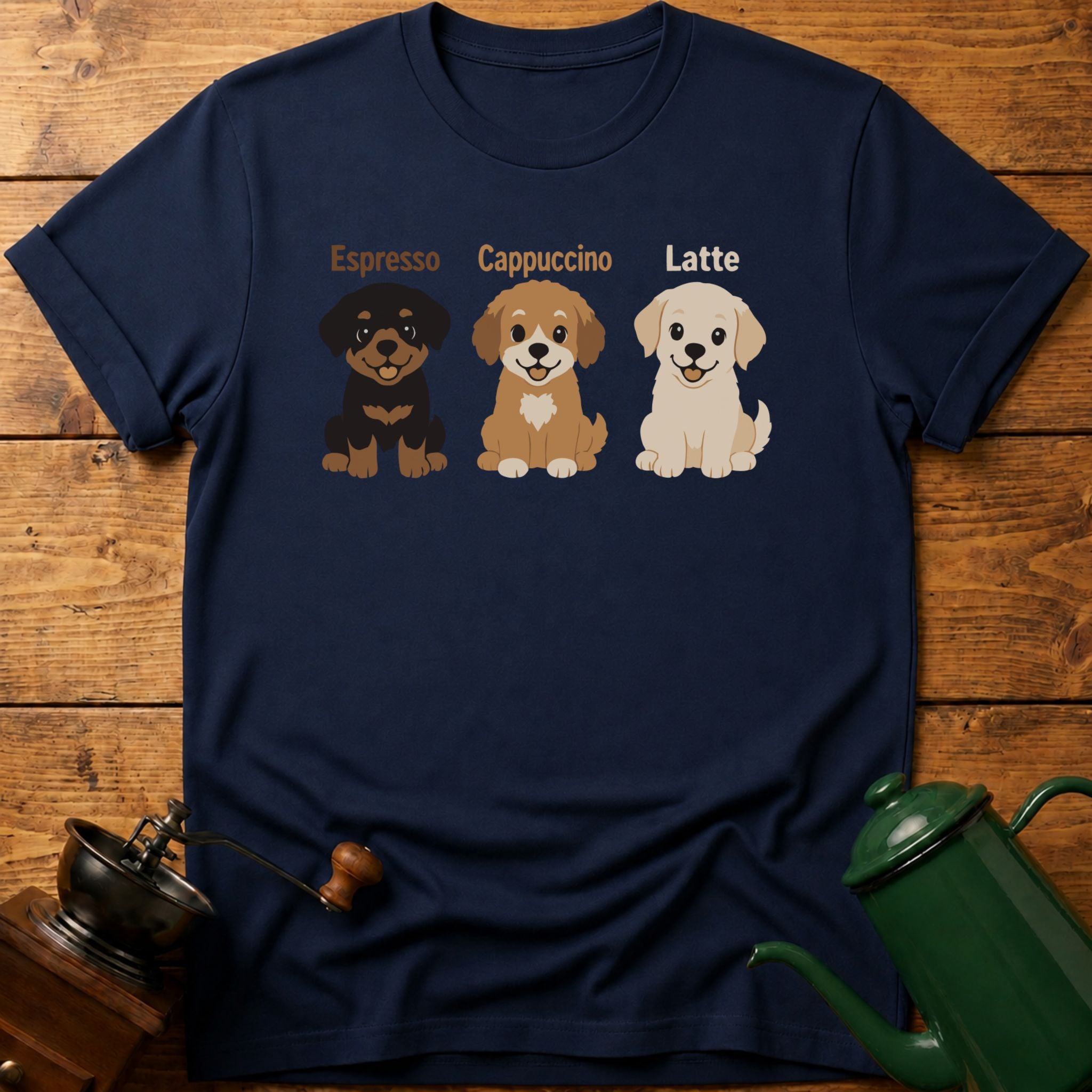 Espresso Cappuccino Latte T-Shirt