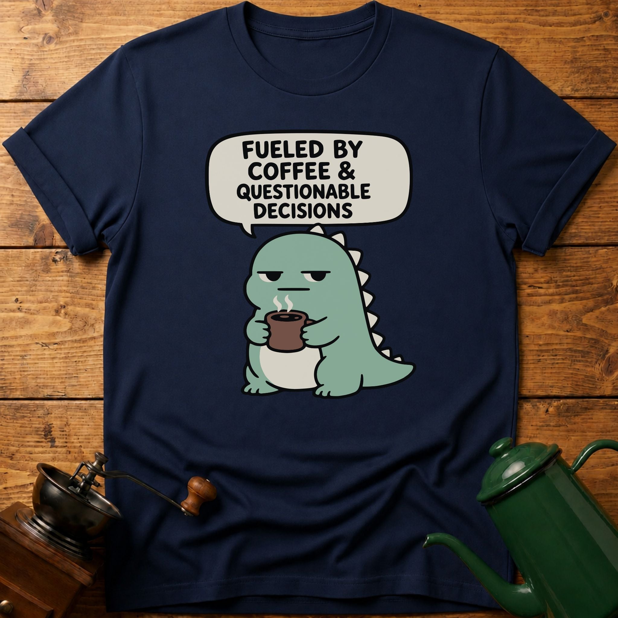 Fueled By Coffee & Questionable Decisions T-Shirt