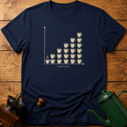 Happiness Coffee Graph T-Shirt