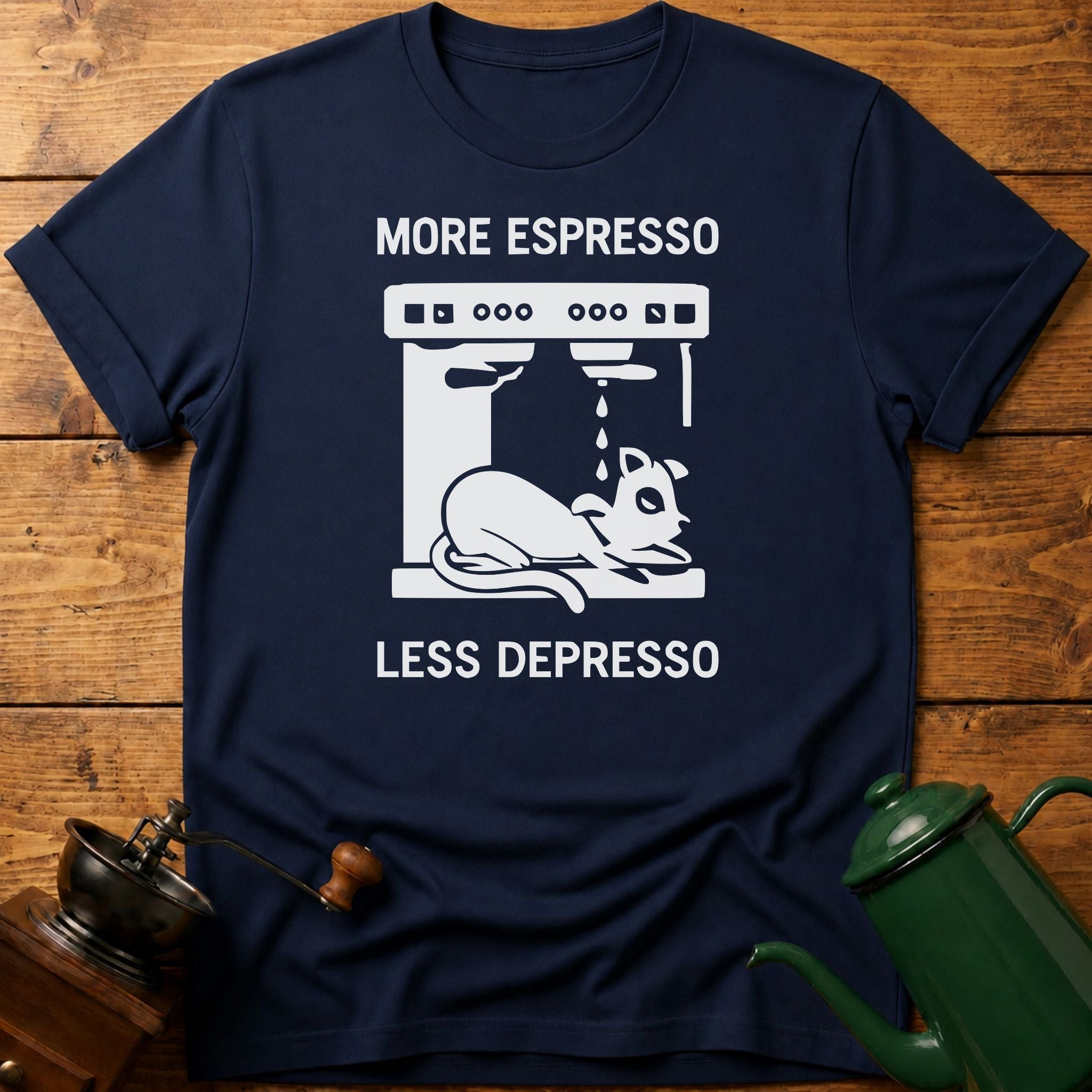 More Espresso Less Depresso T-Shirt