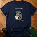 i require coffee raccoon T-Shirt