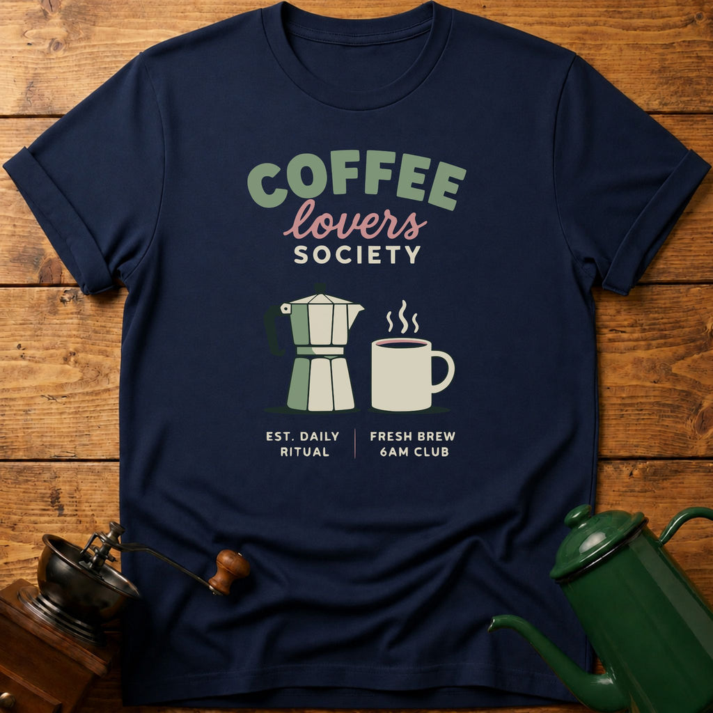 Coffee Lovers Society T-Shirt