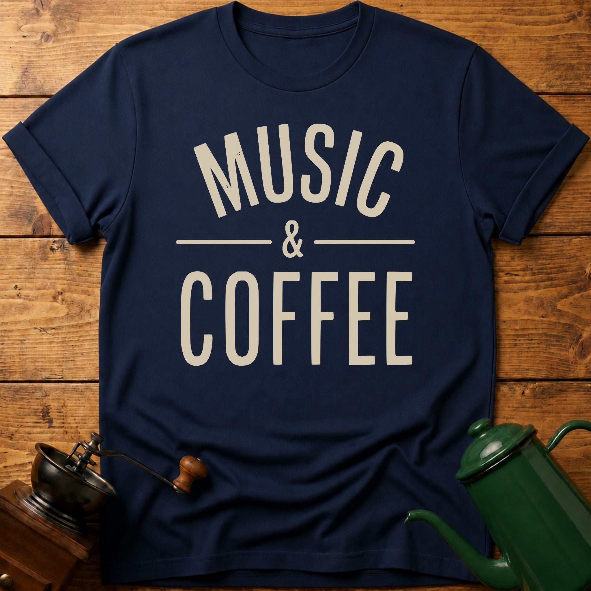 Music & Coffee T-Shirt