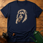 Lion Drinking Coffee T-Shirt