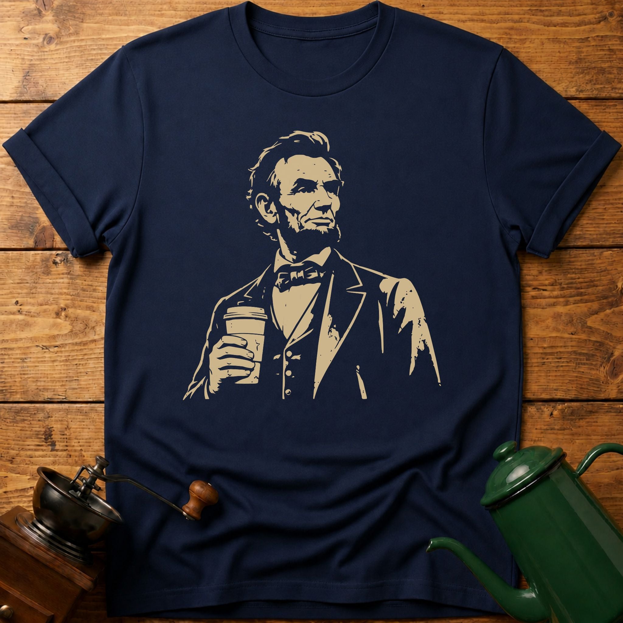 Lincoln Coffee T-Shirt