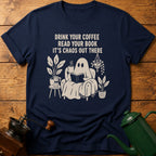 Coffee Read Book T-Shirt