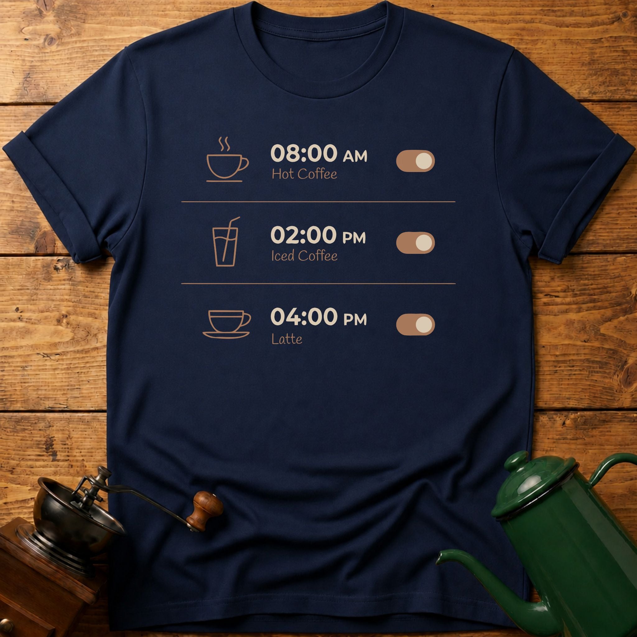 Coffee Alarm T-Shirt