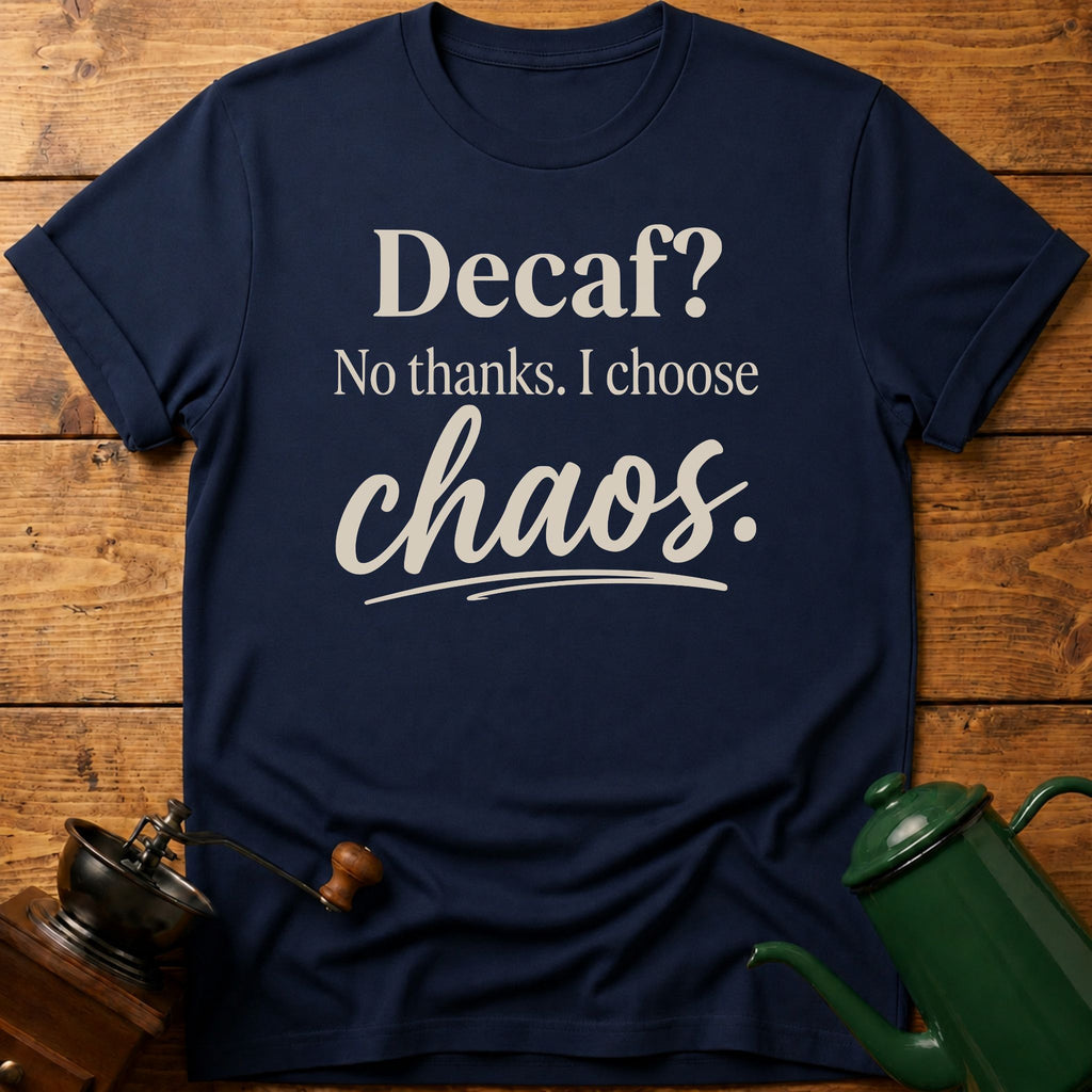 Decaf? No Thanks T-Shirt