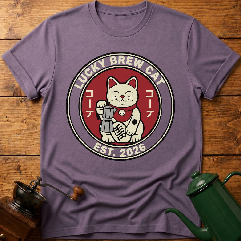 Lucky Brew Cat T-Shirt