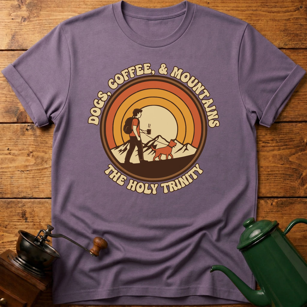 Coffee Dogs Mountains T-Shirt