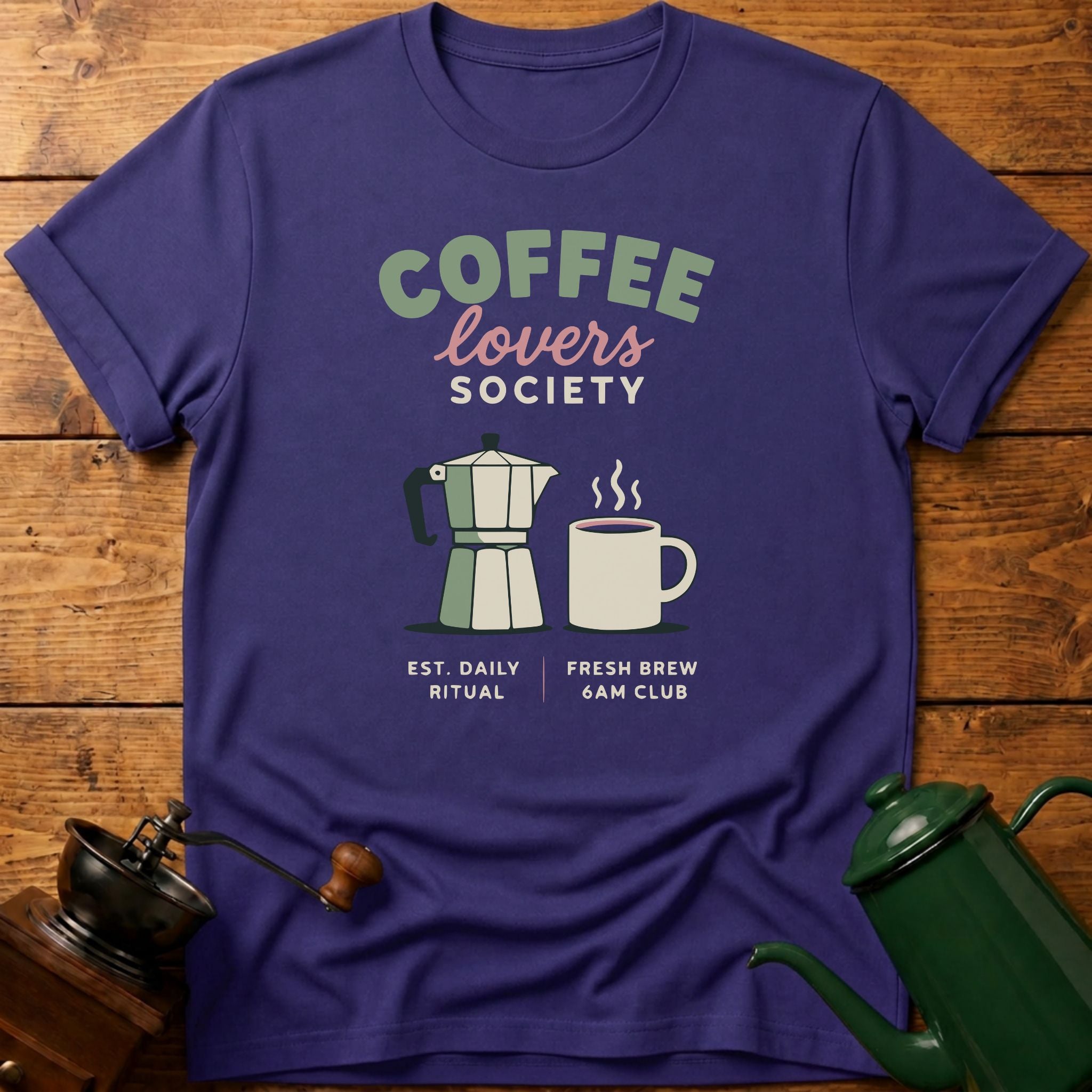 Coffee Lovers Society T-Shirt