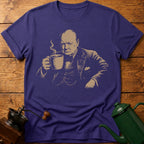 Churchill Coffee T-Shirt