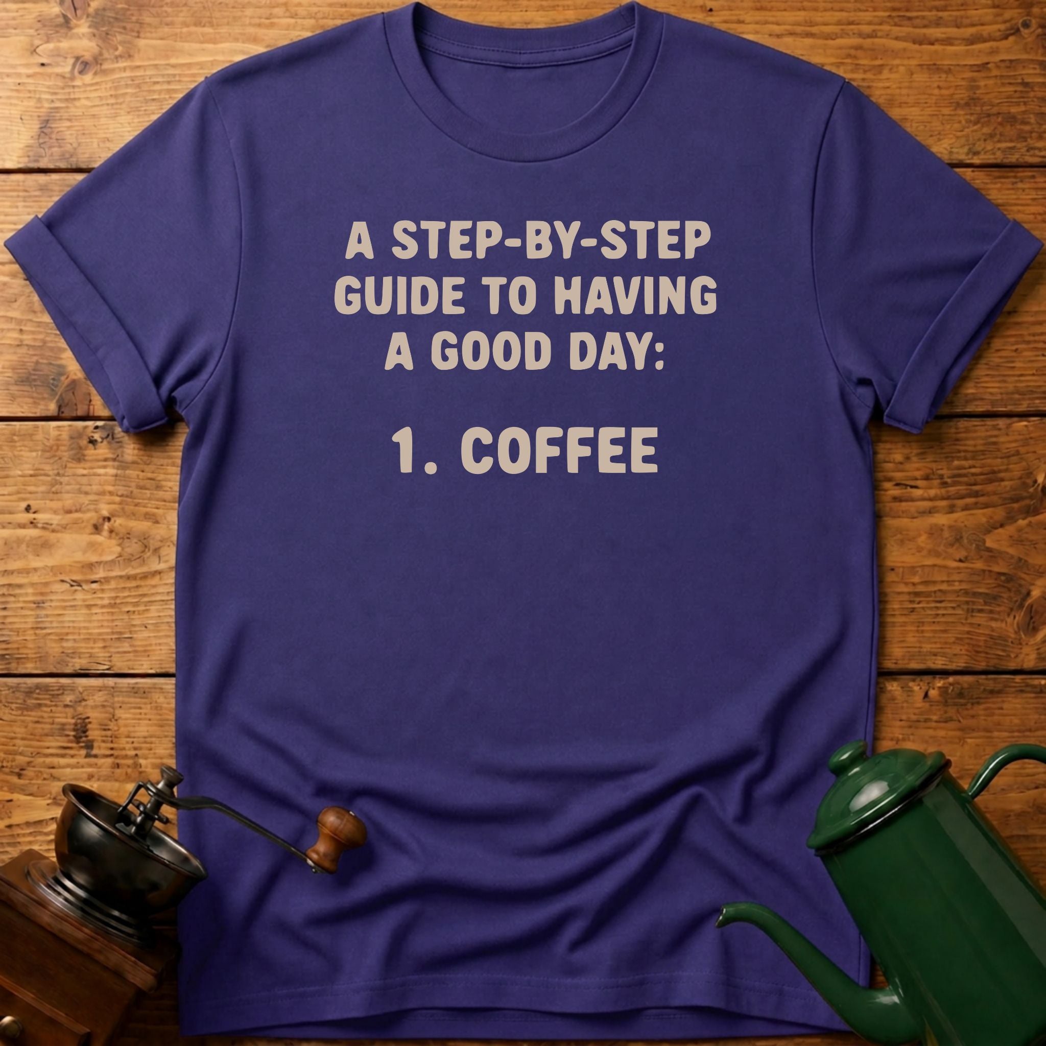 Step-By-Step Guide To Having A Good Day T-Shirt