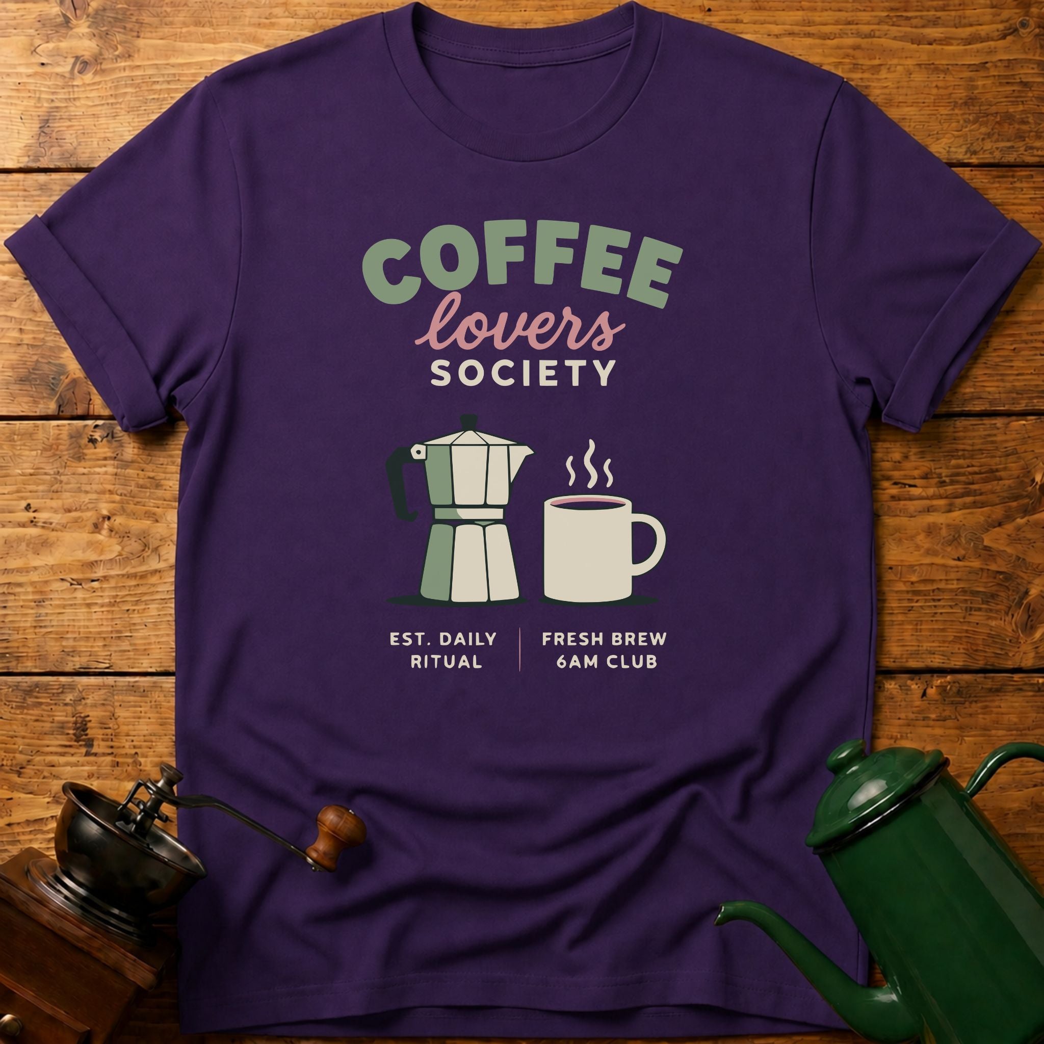 Coffee Lovers Society T-Shirt