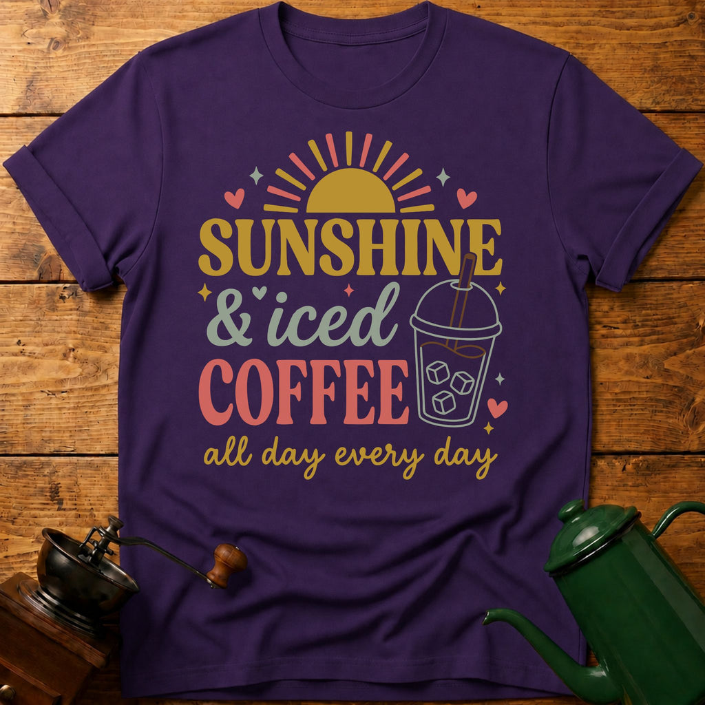 Sunshine & Iced Coffee T-Shirt