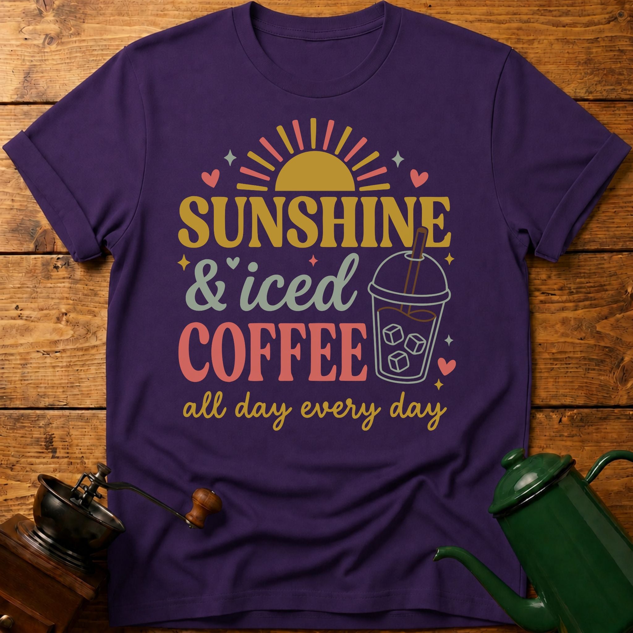Sunshine & Iced Coffee T-Shirt