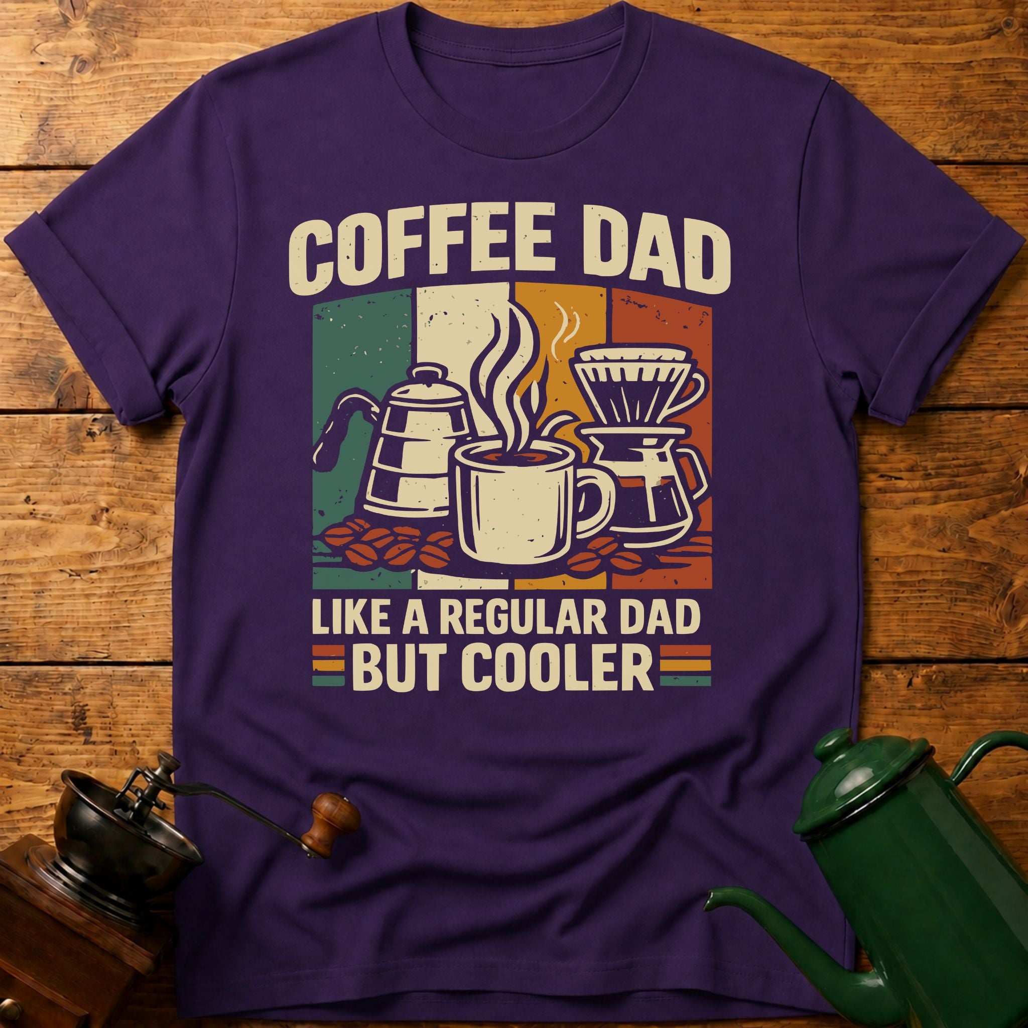 Cooler Coffee Dad T-Shirt