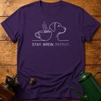 Stay. Brew. Repeat. T-Shirt