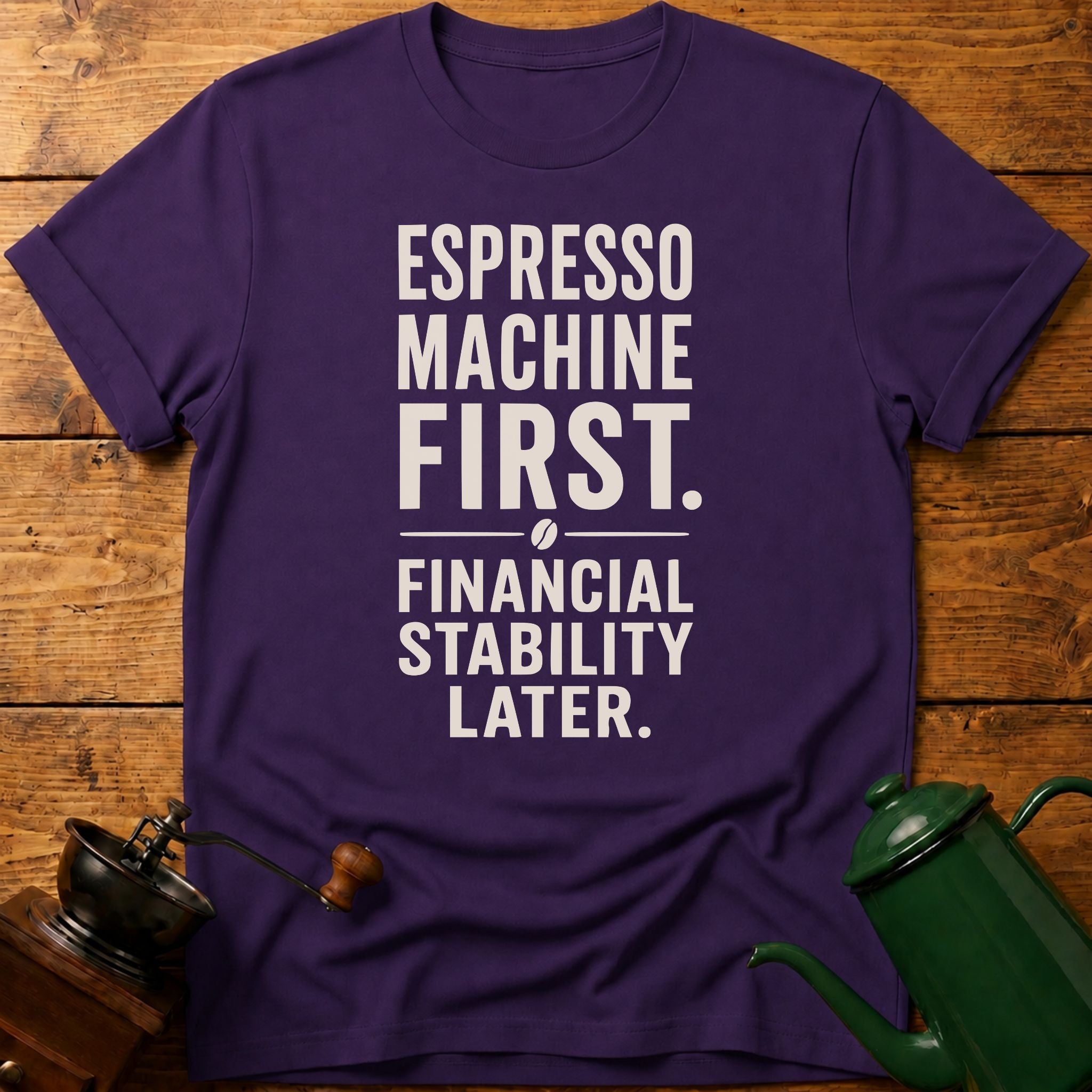 Espresso Machine First T-Shirt