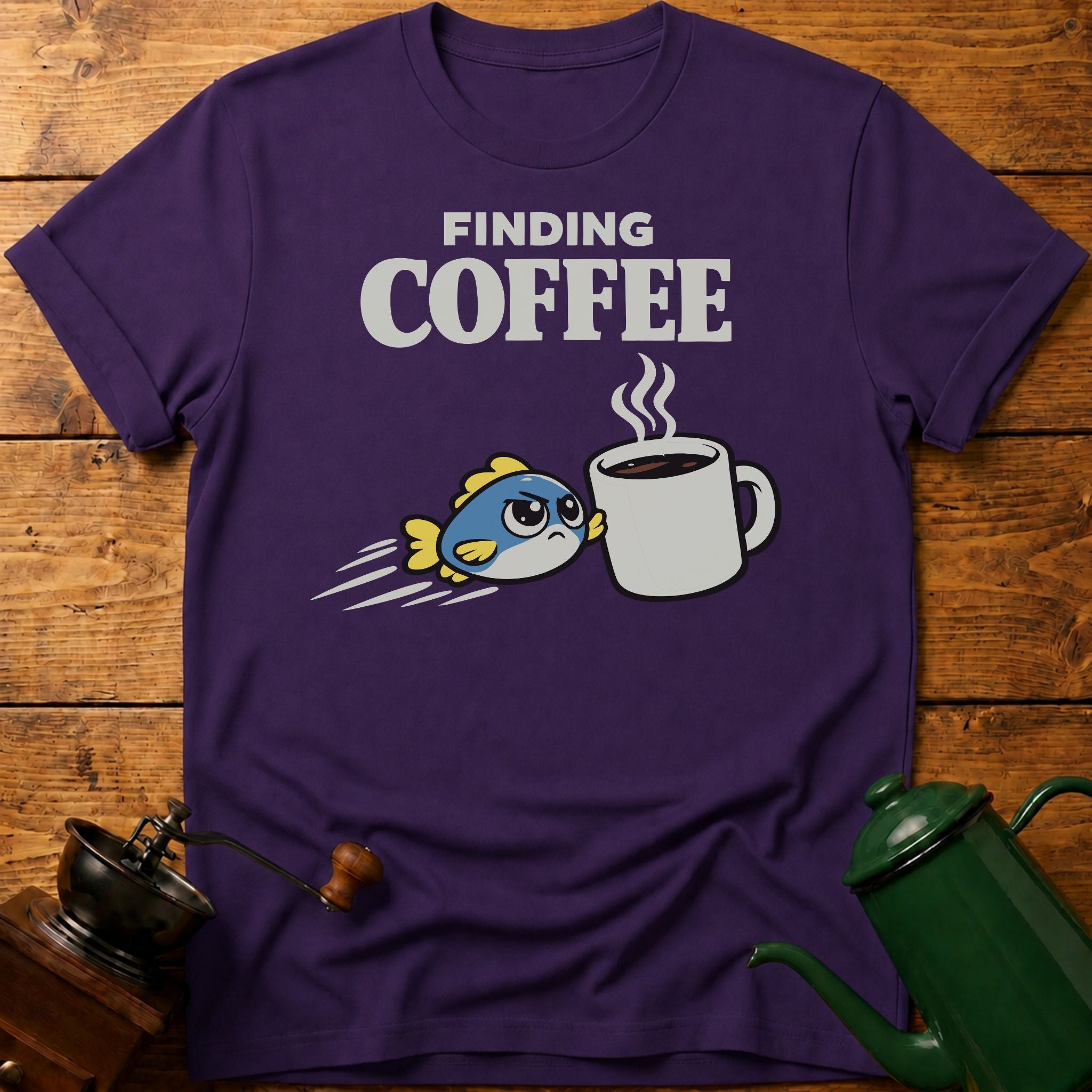 FINDING COFFEE T-Shirt