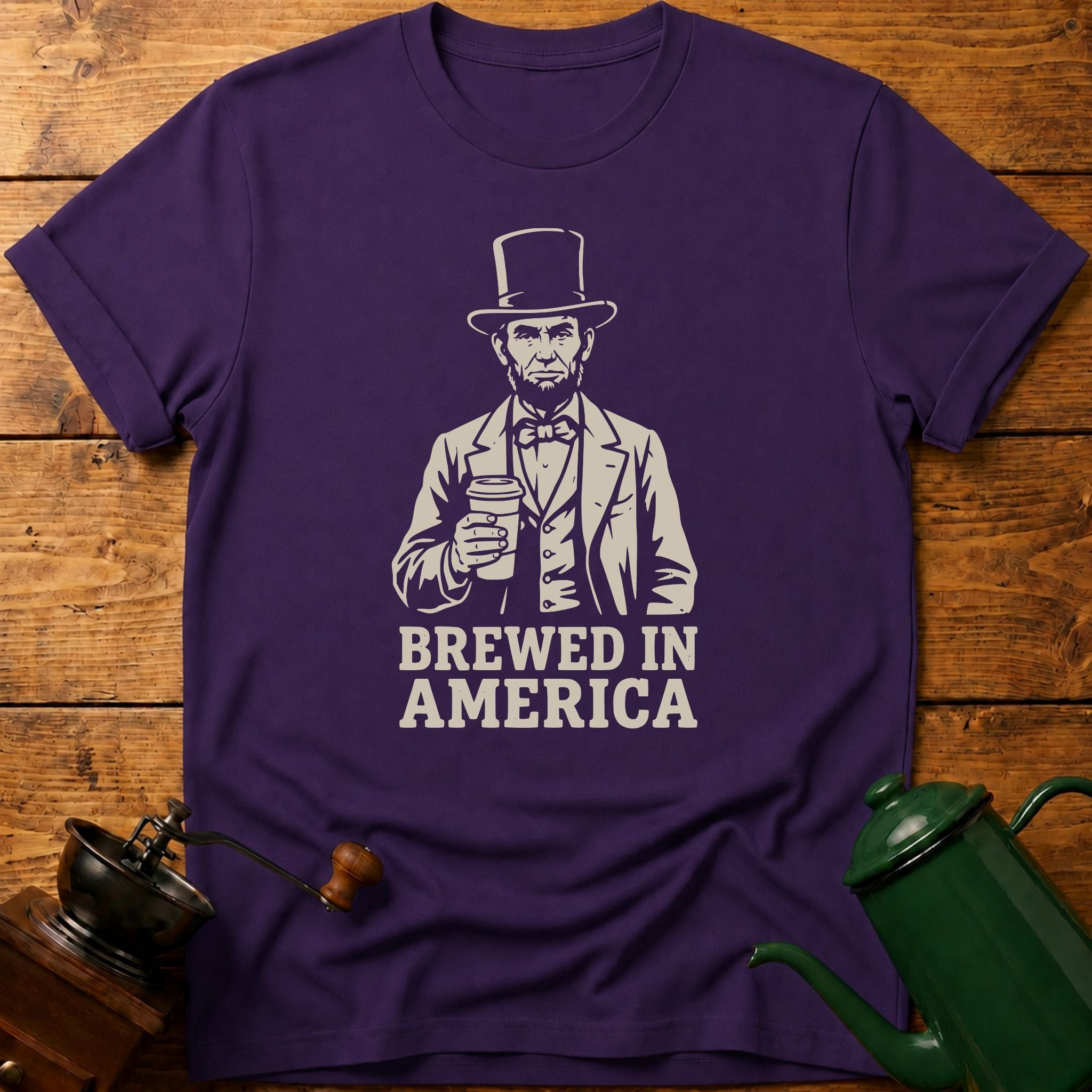 Lincoln Brewed In America T-Shirt