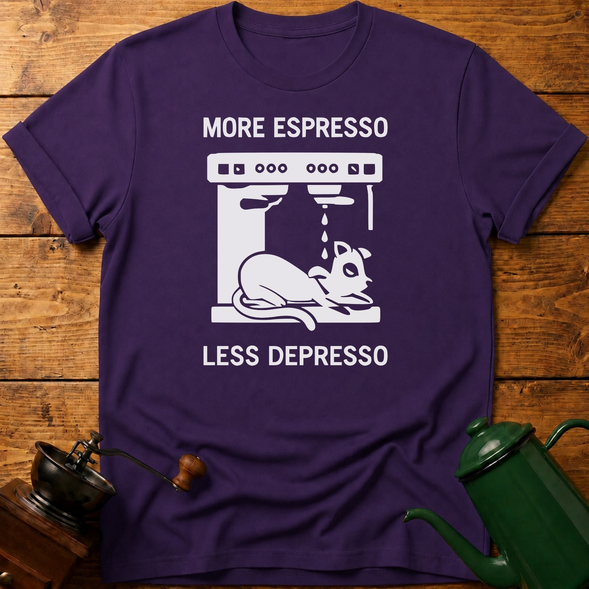 More Espresso Less Depresso T-Shirt