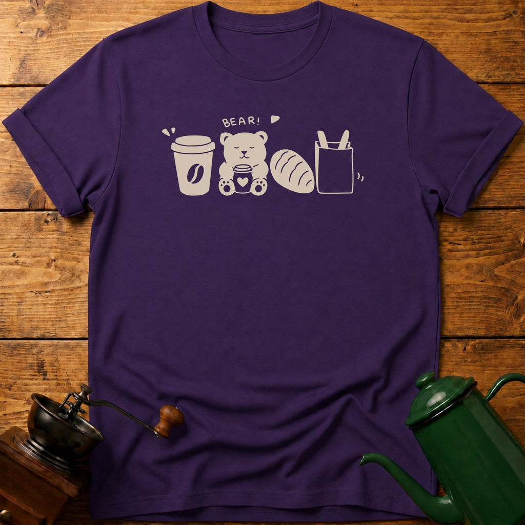 Bear Loves Coffee T-Shirt