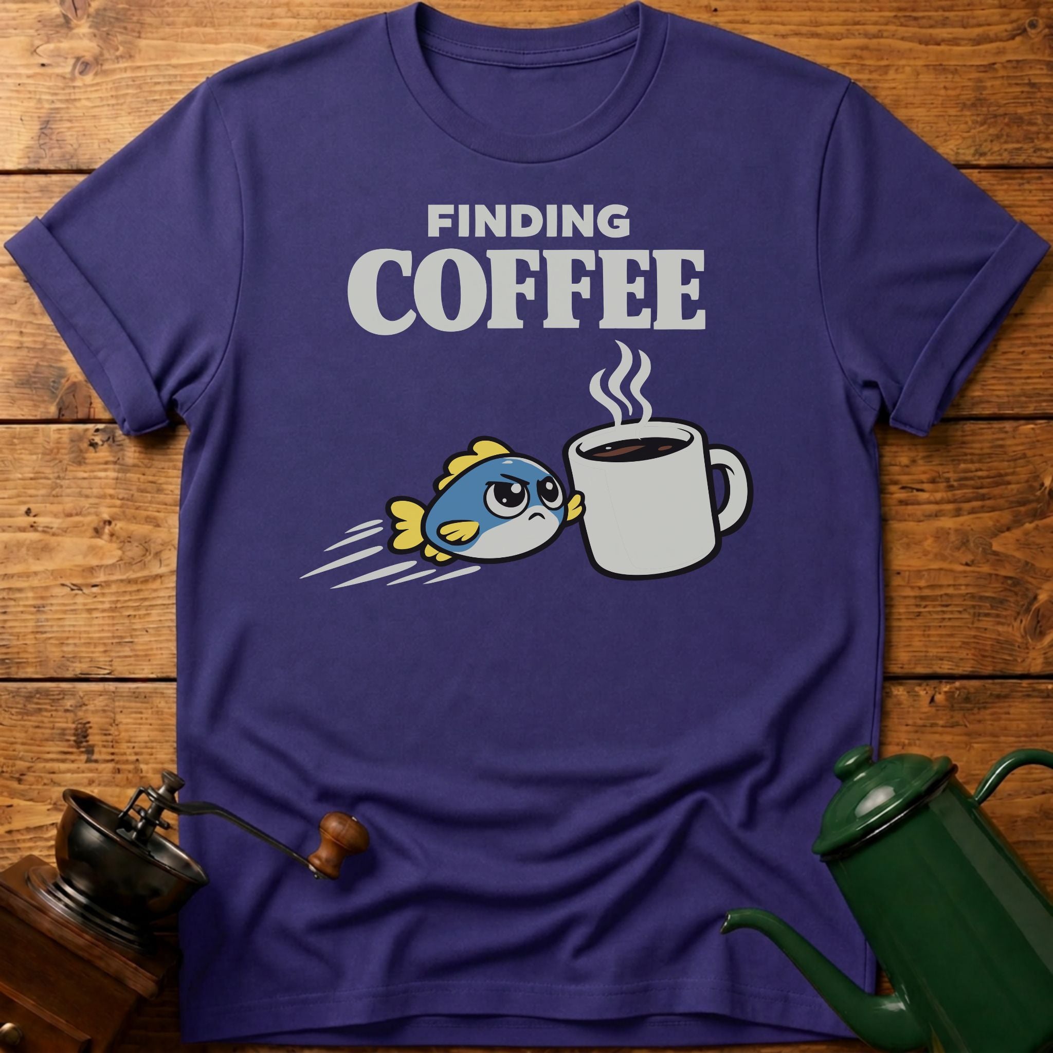 FINDING COFFEE T-Shirt