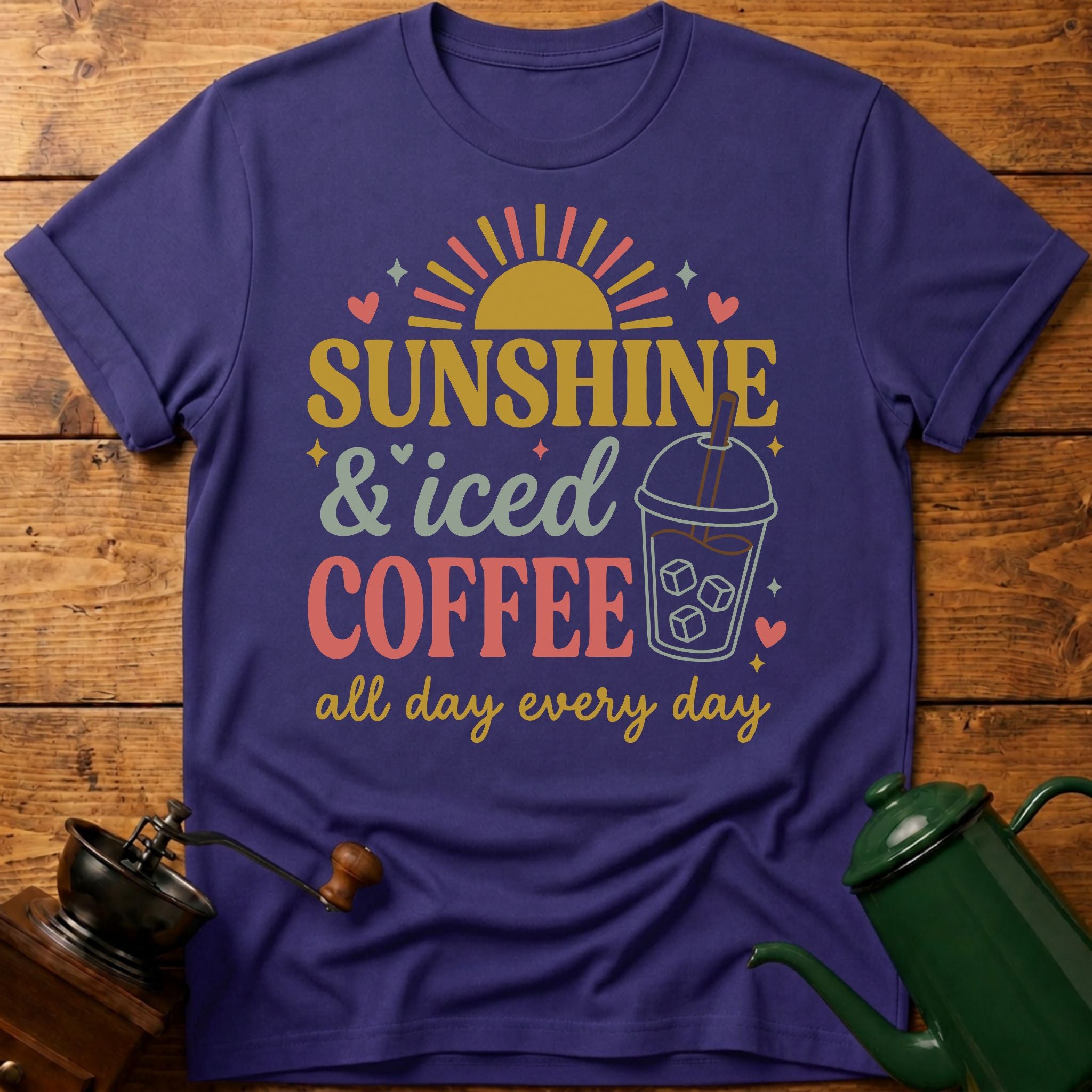 Sunshine & Iced Coffee T-Shirt