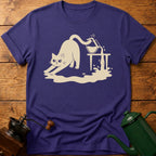Cat Coffee Drop T-Shirt