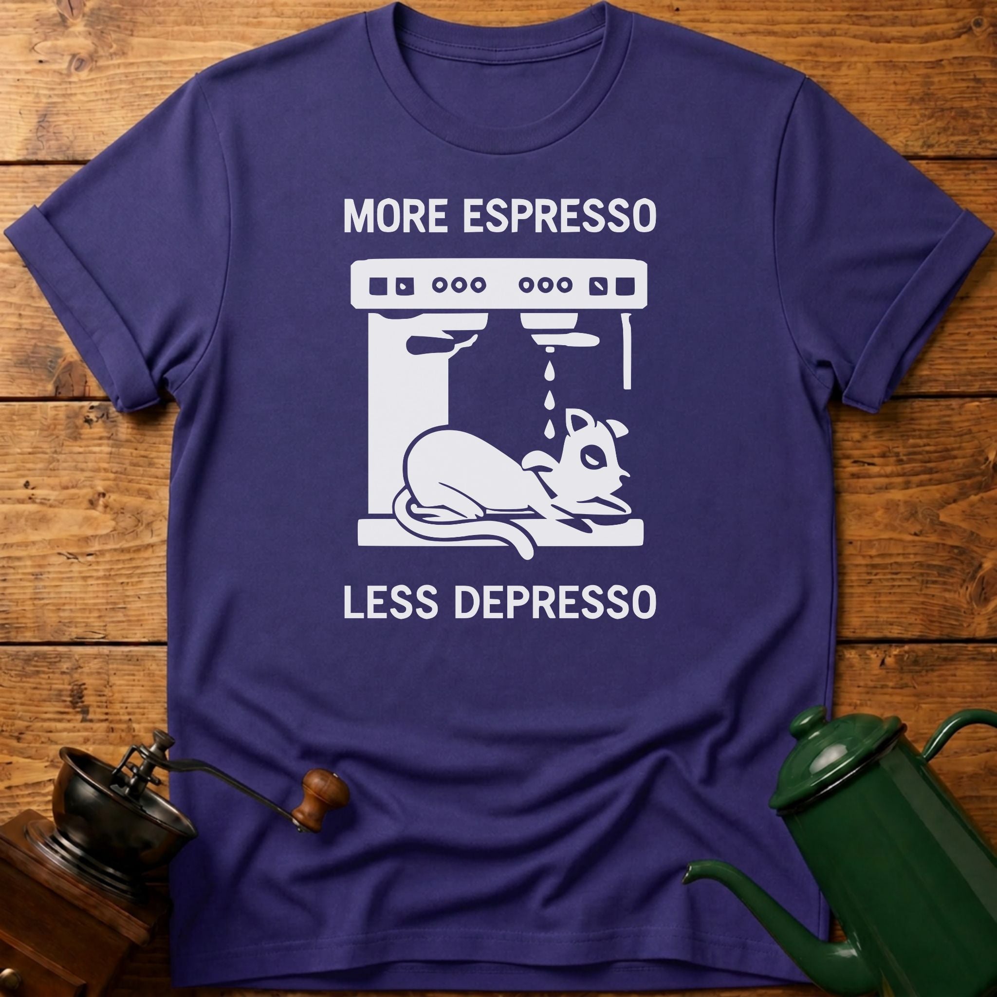 More Espresso Less Depresso T-Shirt