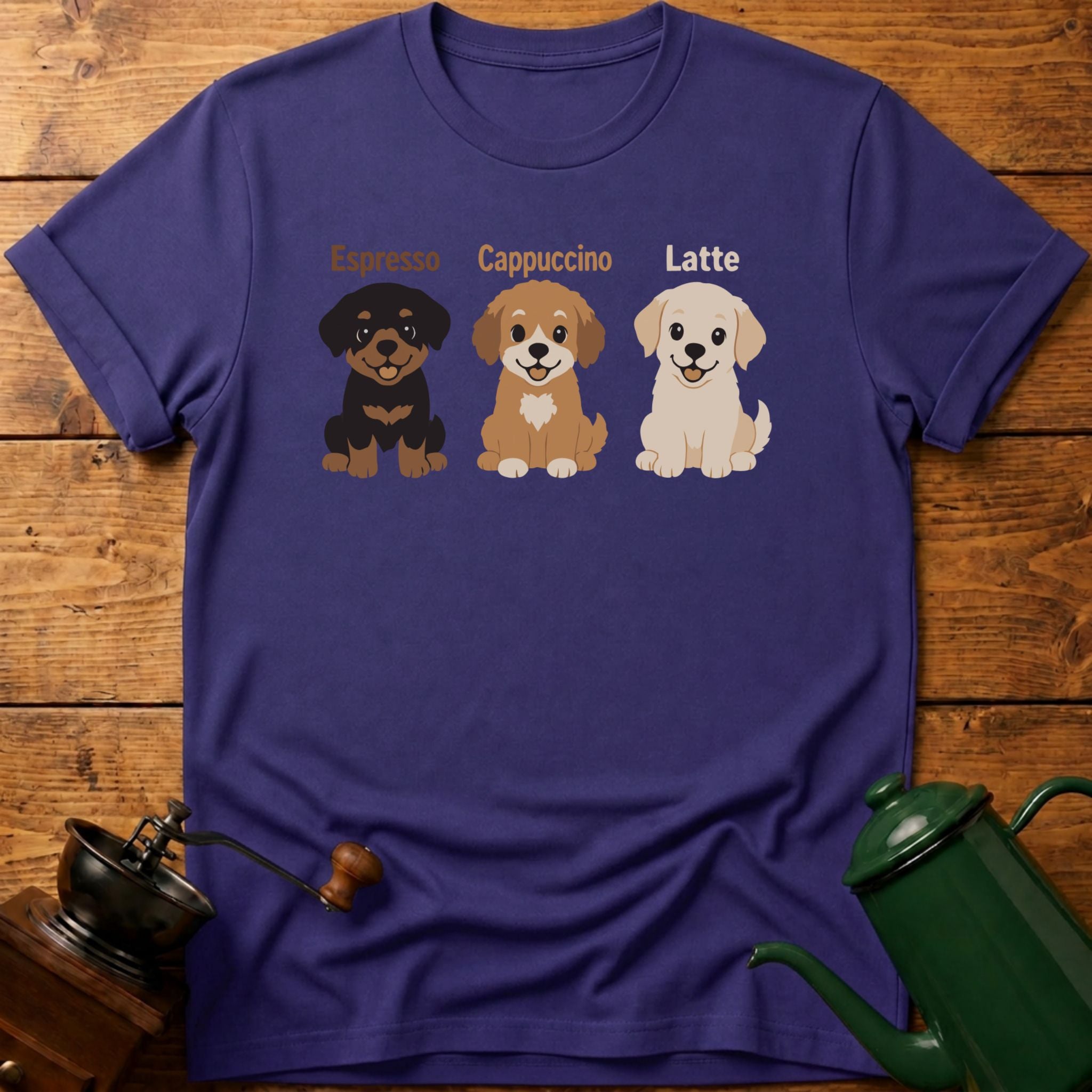 Espresso Cappuccino Latte T-Shirt