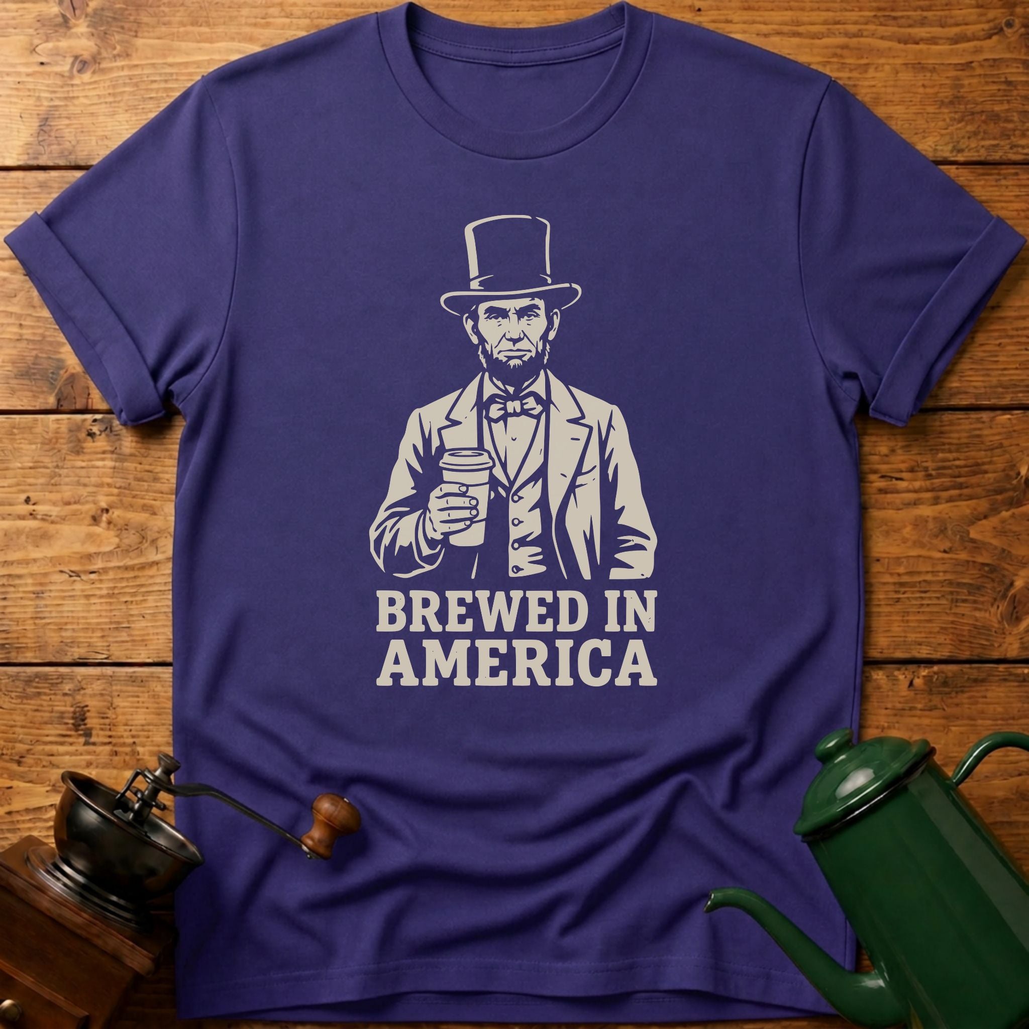 Lincoln Brewed In America T-Shirt