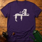 Sleeping Woman Drinking Coffee T-Shirt