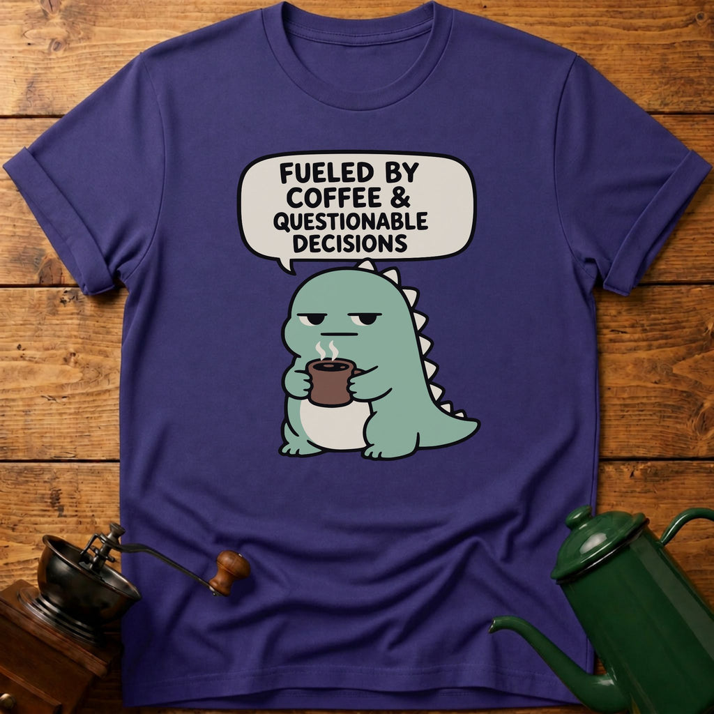 Fueled By Coffee & Questionable Decisions T-Shirt