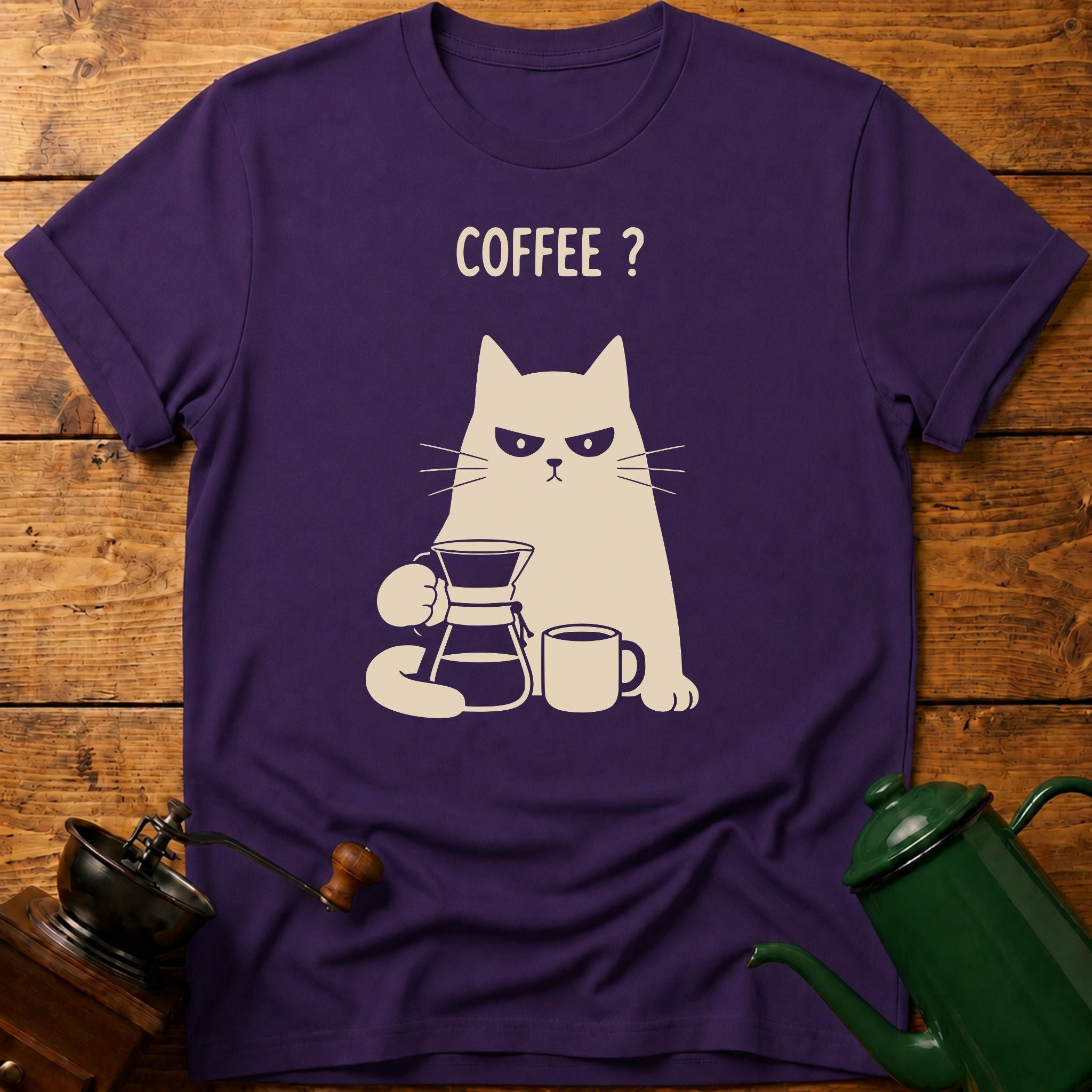 Coffee? Cat T-Shirt