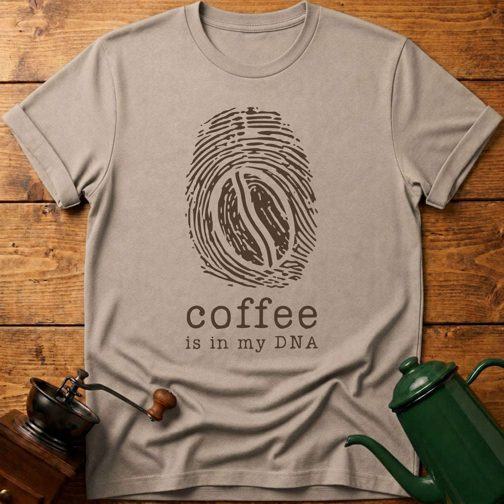 Coffee Is In My DNA T-Shirt