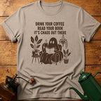 Coffee Read Book T-Shirt