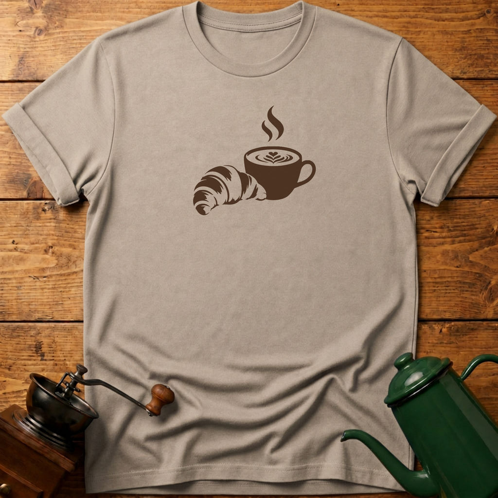 Coffee & Croissant T-Shirt