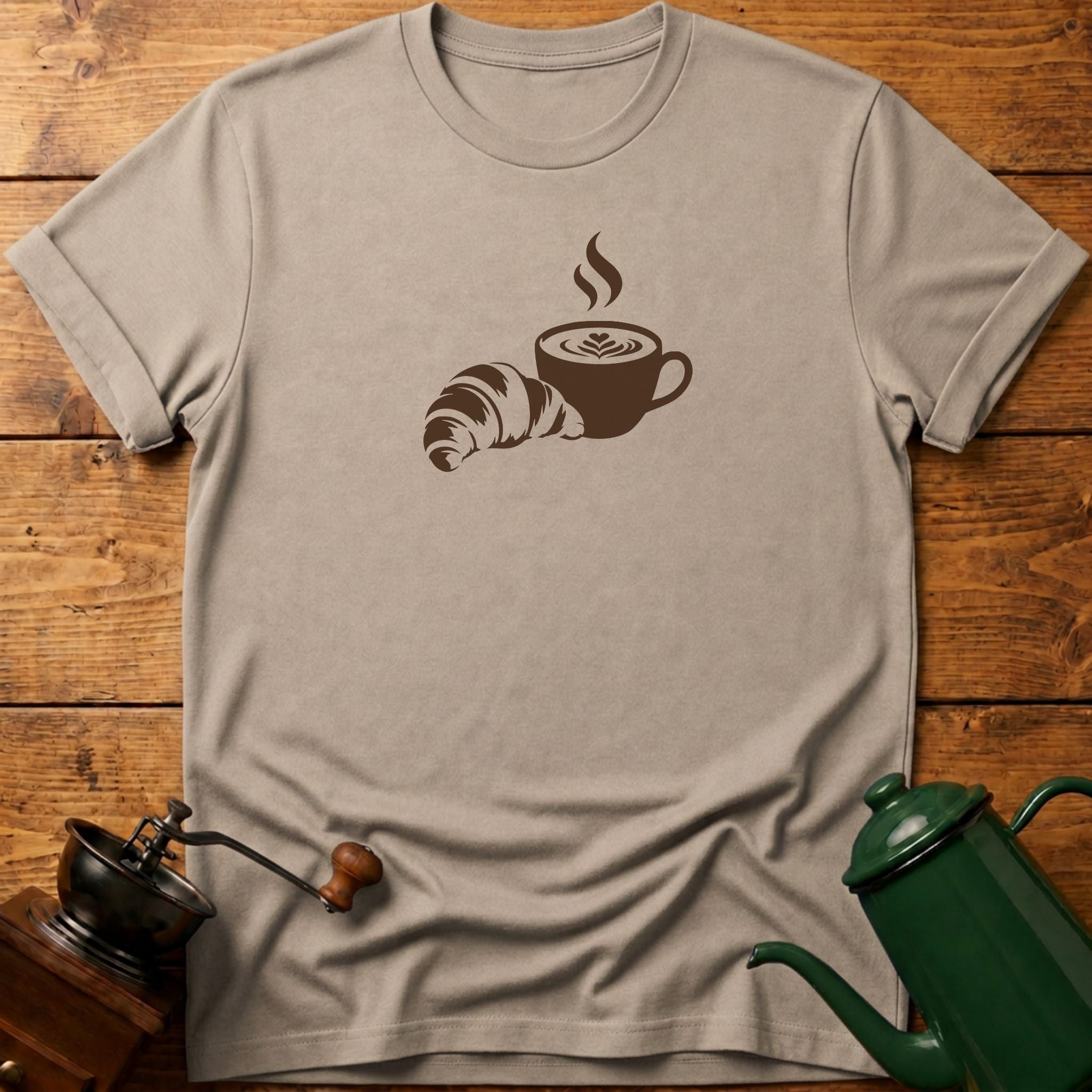 Coffee & Croissant T-Shirt
