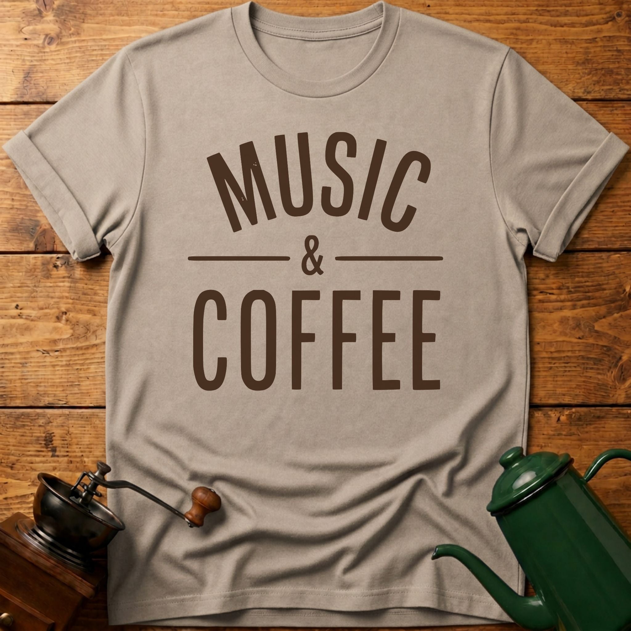 Music & Coffee T-Shirt