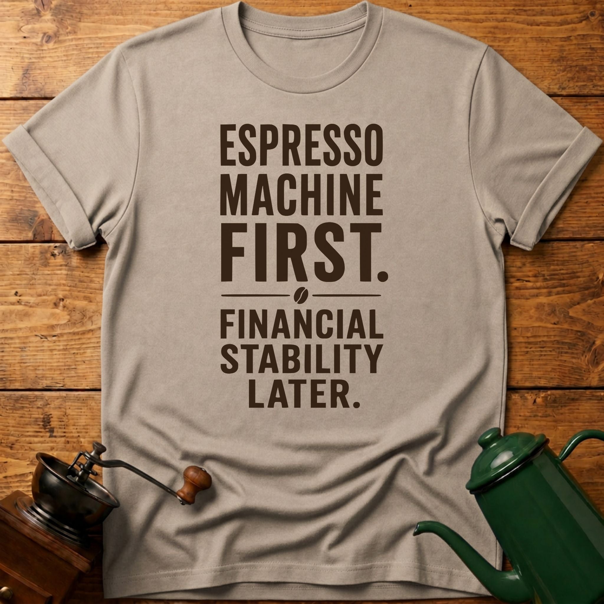 Espresso Machine First T-Shirt